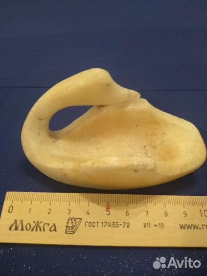 Мраморная пепельница Лебедь (СССР)