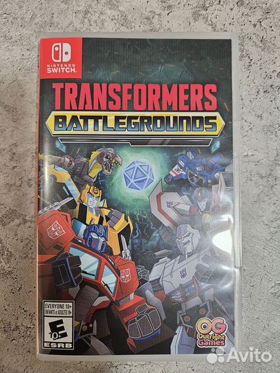 Transformers battlegrounds Nintendo switch