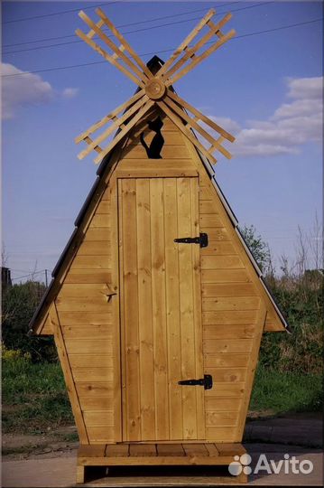 Дачный туалет деревянный З747