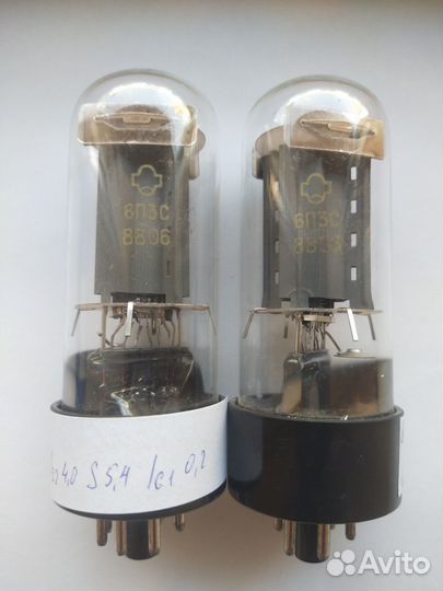 Радиолампы 6п3с (подобранные пары)