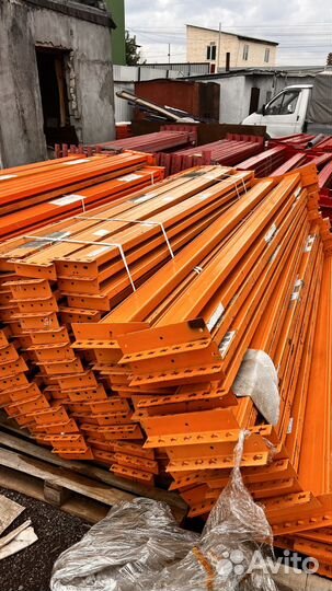 Стеллаж паллетный металлический