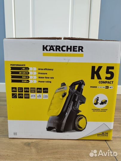Мойка высокого давления karcher к 5 compact