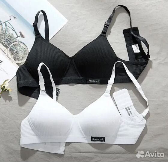 Бюстгальтер детский черный