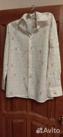 Мужская рубашка олимпиада 1980 СССР