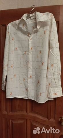 Мужская рубашка олимпиада 1980 СССР