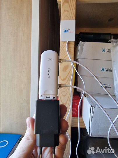 4G роутер + антенна