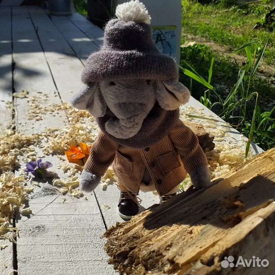 Слоник тедди мишка teddy ручная работа