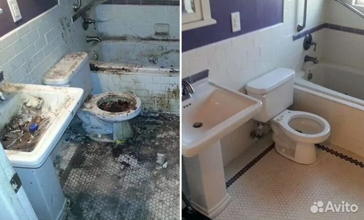 Генеральная уборка, уборка после ремонта, клининг