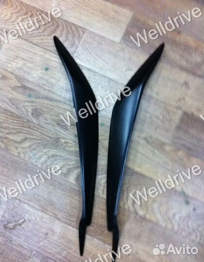 Реснички BMW X5 E70 Lumma на передние фары