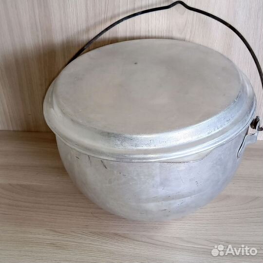 Котелок alu походный туристический 4 л бронь