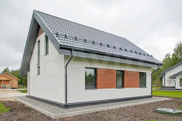 Дом 123 м² на участке 8 сот.