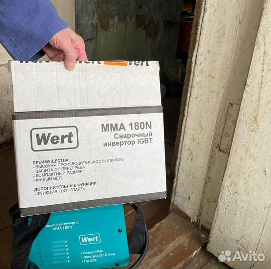 Сварочный инвертор Wert MMA 180N