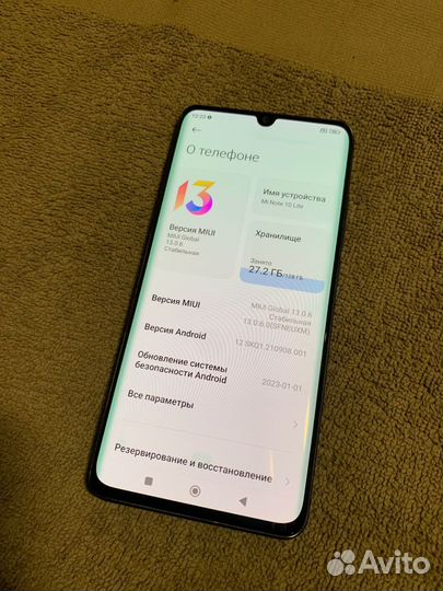 Xiaomi Mi Note 10 Lite, 8/128 ГБ