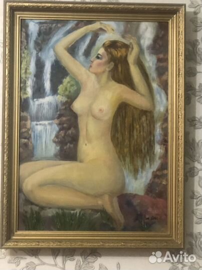Картина обнаженная девушка