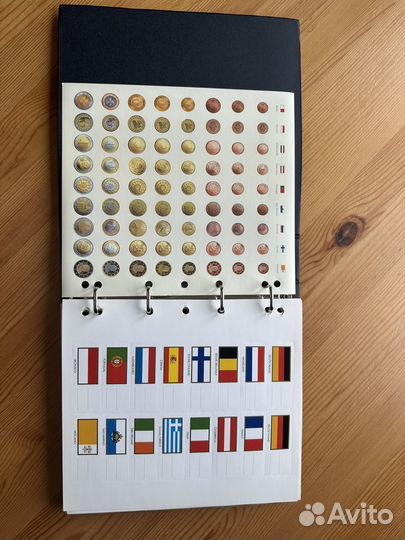 Альбом для монет евро