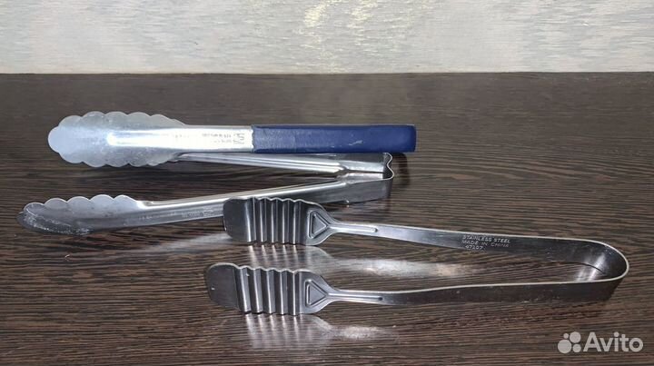 Щипцы для мяса металические пластмассовые