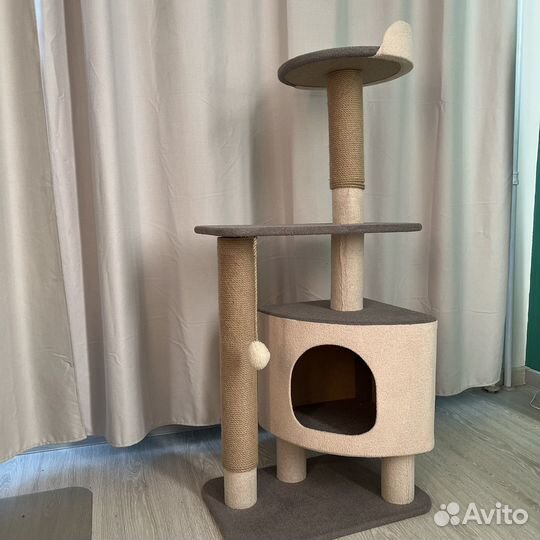 Домик Когтеточка Игровой комплекс для кошки и кота