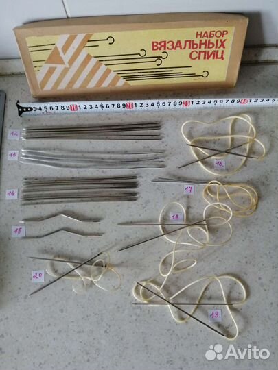 Спицы и крючки для вязания СССР