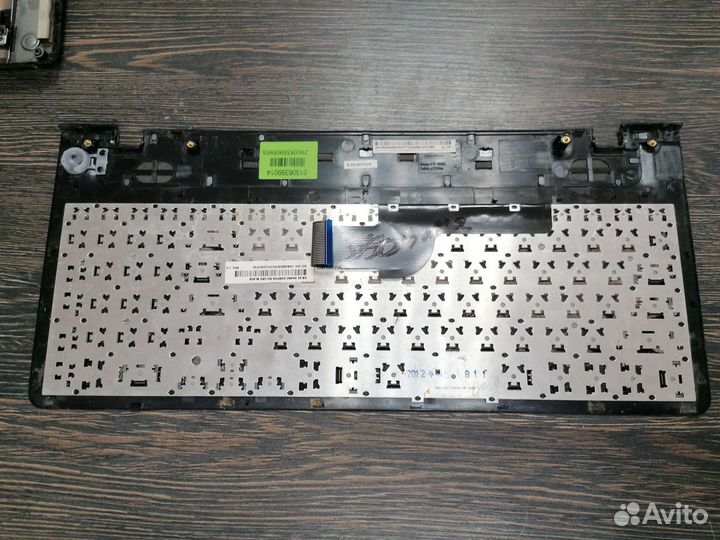 Клавиатура с рамкой для ноутбука samsung np350e5c
