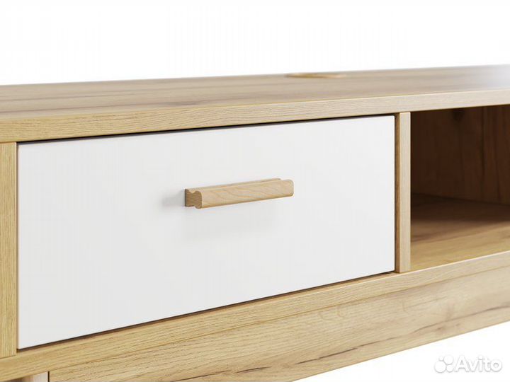 Тв-тумба Нордик-3 Wood White