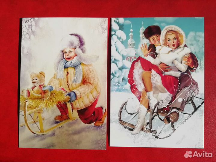 Открытки Новый год