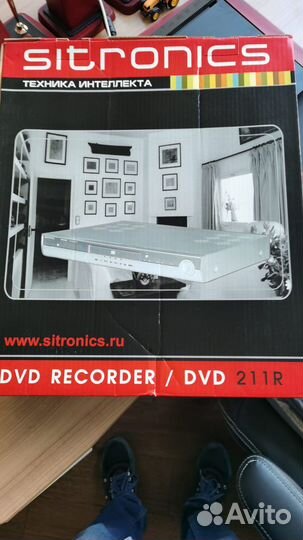 Новый DVD recorder Sitronics DVD-211R