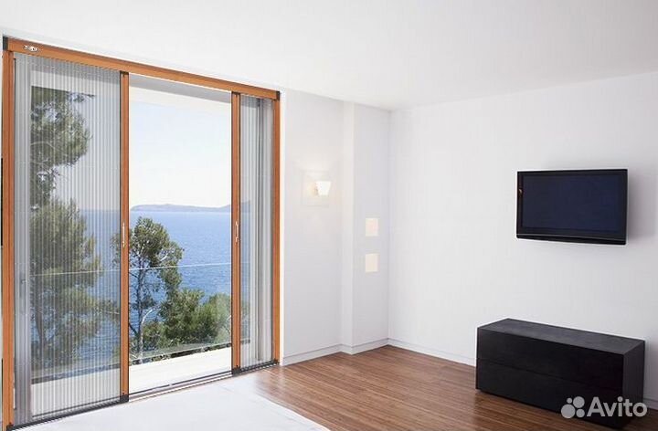 Сетка гармошка плиссе