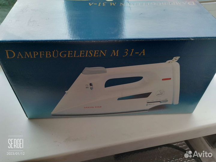 Утюг новый