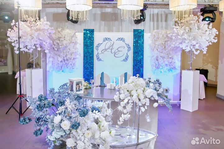 Свадебное красивое оформление в Москве