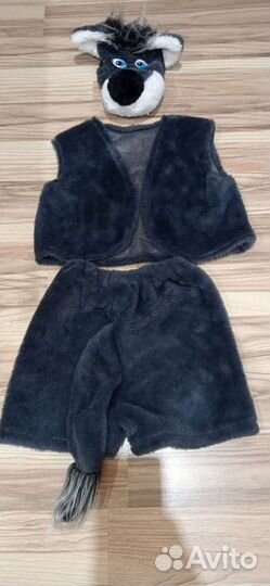 Новогодний костюм волка для мальчика