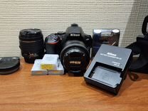 Фотоаппарат Nikon D3500 (полный комплект)
