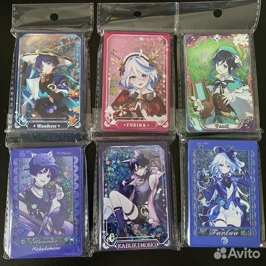 Карточки водички Genshin Impact / Геншин Импакт