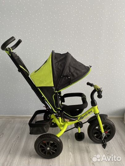 Детский велосипед с ручкой