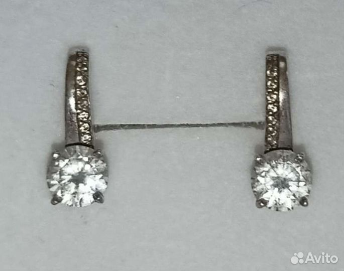 Серьги серебро 925