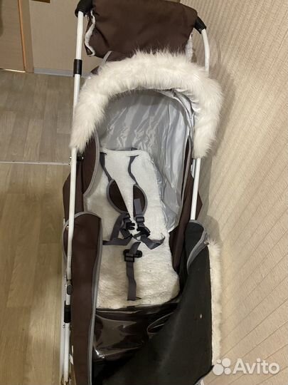 Коляска санки