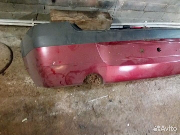 Бампер renault logan