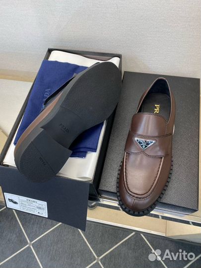 Лоферы мужские prada