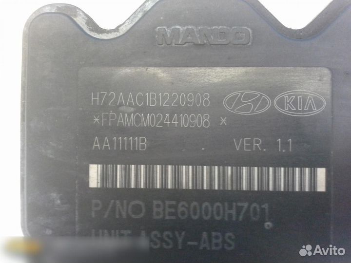 Блок ABS (насос) Hyundai Solaris 2010-2017