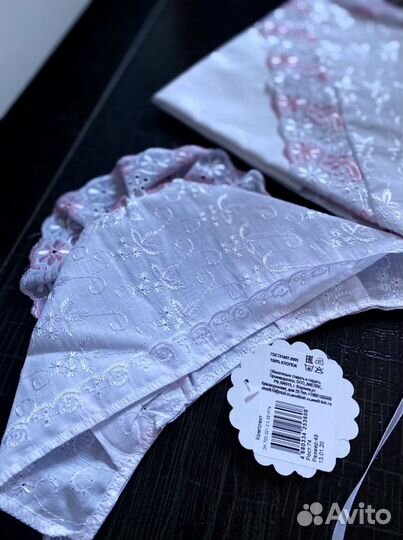 Крестильный набор для девочки Новый