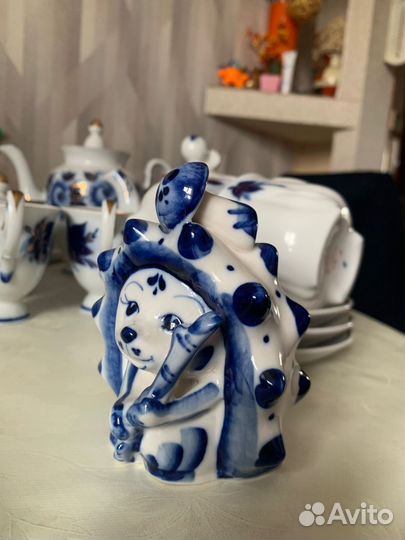 Чайный и кофейный сервиз фарфор