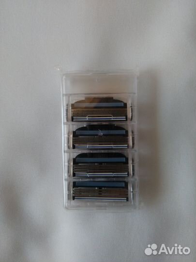 Лезвия для бритья 4 шт. mach 3 мужские и женские