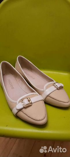 Балетки натуральная кожа 38 италия