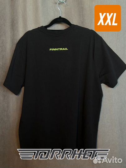 XXLp. Футболка Finntrail ATV 6708 BlackYellow