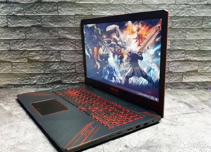 Игровой ноутбук asus core i5 / 512Gb / 8Gb / GTX