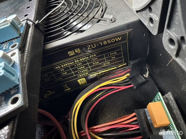 Тушка для майнинга 12 карт