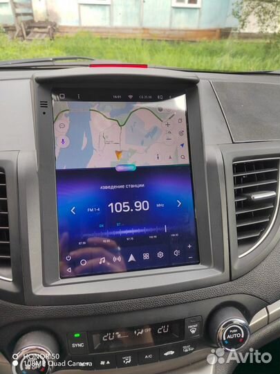 Магнитола Tesla Honda CR-V 4 CRV Teyes tpro 2