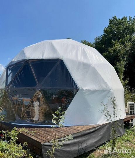 Геокупол геосфера глэмпинг