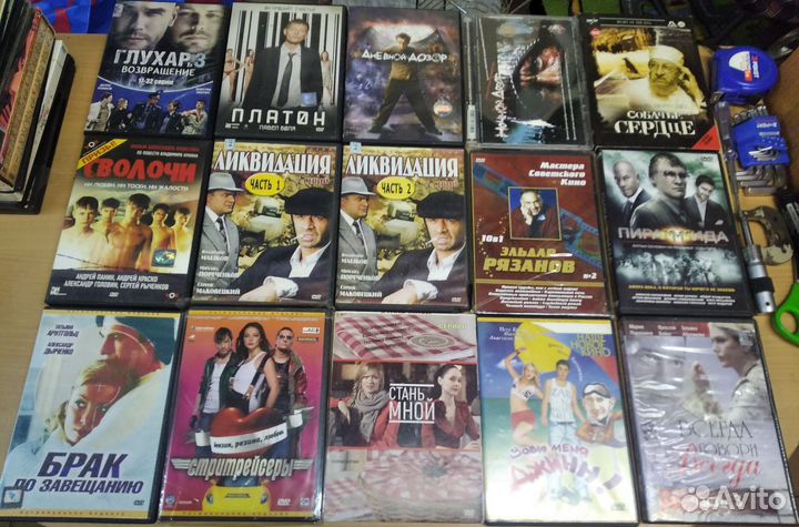 Dvd диски с лучшими российскими фильмами и сериалы