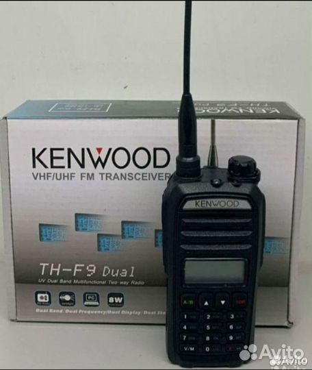 Рация Kenwood th-f9 dual, 8w, в наличии