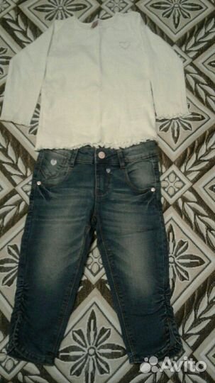 Джинсы+кофточка